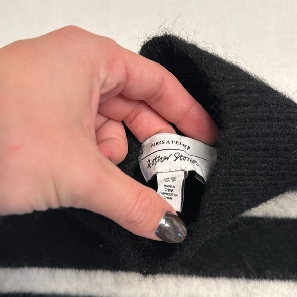 & Other Stories Cropped Mock Neck Knit Jumper - Picture 4 of 5